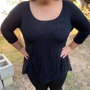 4 for 15 bundle tunic with lace  2x